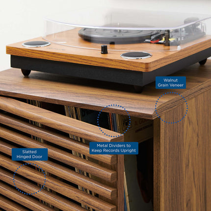 Modway EEI-4262 Render Vinyl Record Display Stand Modway