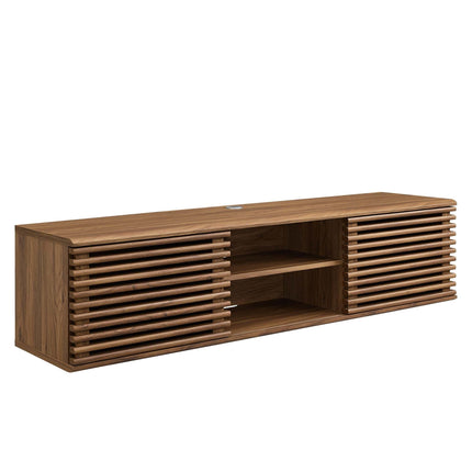 Modway EEI-4267 Render 60" Wall-Mount Media Console TV Stand Modway