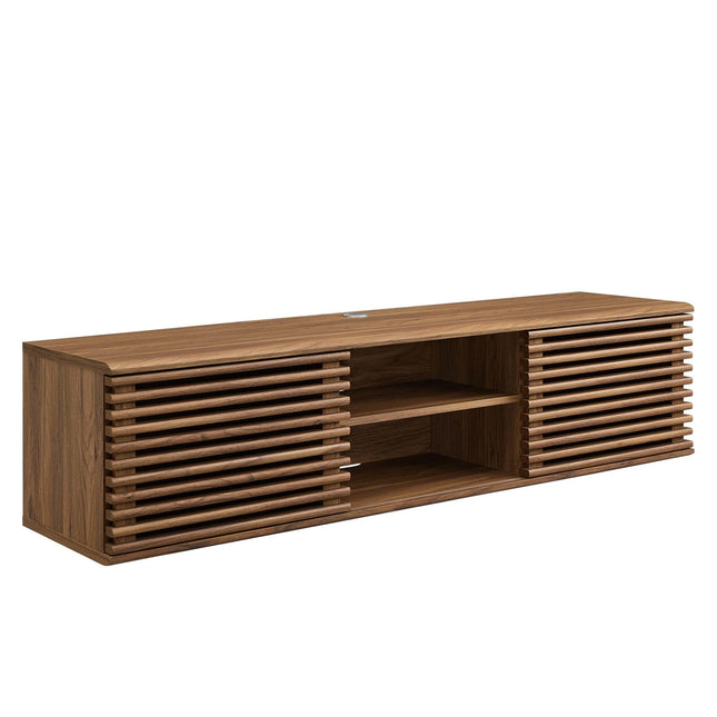 Modway EEI-4267 Render 60" Wall-Mount Media Console TV Stand Modway