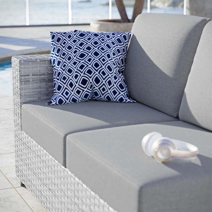 Modway EEI-4303 Convene Outdoor Patio Left-Arm Loveseat Modway