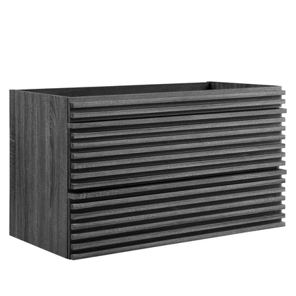 Modway EEI-4339 Render 36" Wall-Mount Bathroom Vanity Cabinet (Sink Basin Not Included) Modway