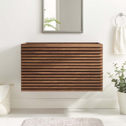 Modway EEI-4339 Render 36" Wall-Mount Bathroom Vanity Cabinet (Sink Basin Not Included) Modway