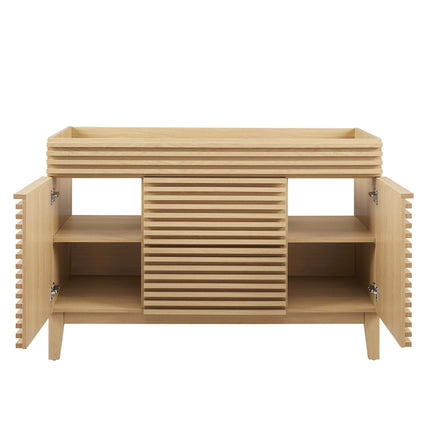 Modway EEI-4341 Render 48" Single Sink Compatible (not included) Bathroom Vanity Cabinet Modway
