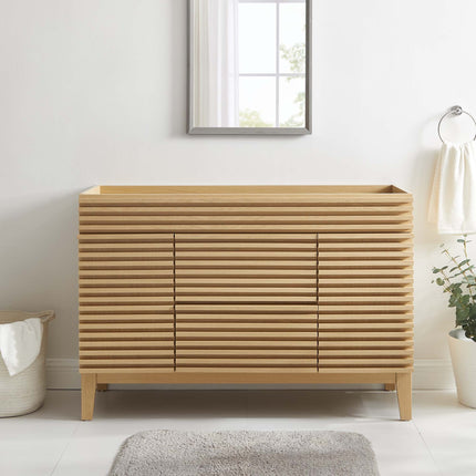 Modway EEI-4341 Render 48" Single Sink Compatible (not included) Bathroom Vanity Cabinet Modway