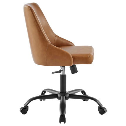 Modway EEI-4372 Designate Swivel Vegan Leather Office Chair Modway