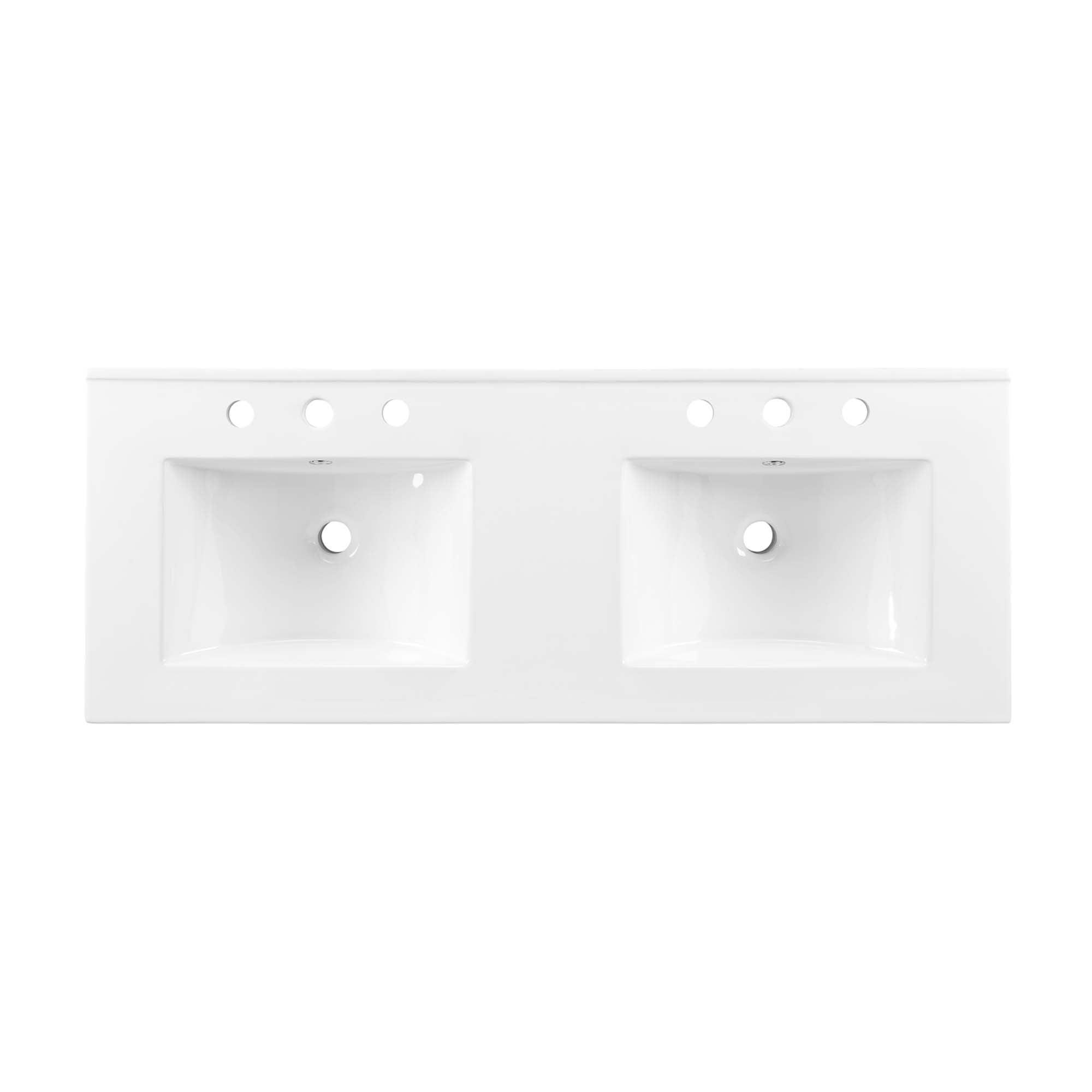 Modway EEI-4376 Cayman 48" Double Basin Bathroom Sink