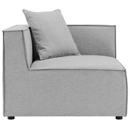 Modway EEI-4378 Saybrook Outdoor Patio Upholstered Loveseat and Ottoman Set Modway