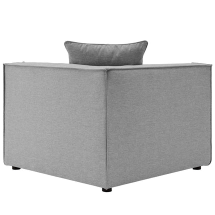 Modway EEI-4378 Saybrook Outdoor Patio Upholstered Loveseat and Ottoman Set Modway