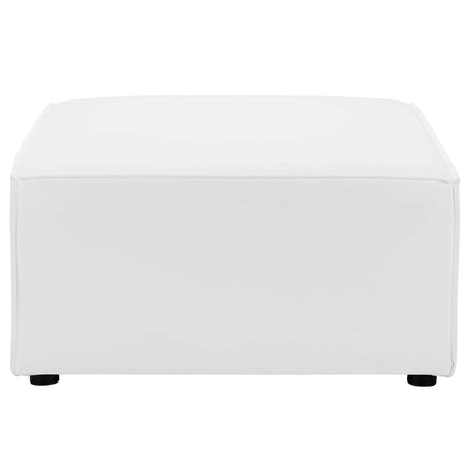 Modway EEI-4378 Saybrook Outdoor Patio Upholstered Loveseat and Ottoman Set Modway