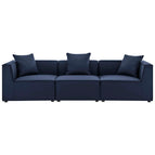 Navy / Upholstered