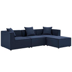 Navy / Upholstered