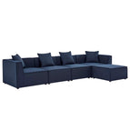 Navy / Upholstered