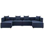 Navy / Upholstered
