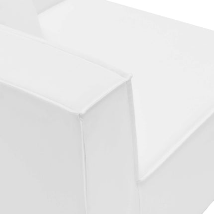 Modway EEI-4383 Saybrook 6-Piece Outdoor Patio Upholstered Sectional Sofa Modway