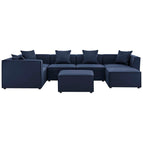 Navy / Upholstered