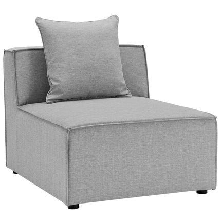 Modway EEI-4388 Saybrook 8-Piece Outdoor Patio Upholstered Sectional Sofa Modway