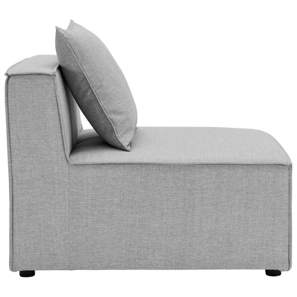 Modway EEI-4388 Saybrook 8-Piece Outdoor Patio Upholstered Sectional Sofa Modway