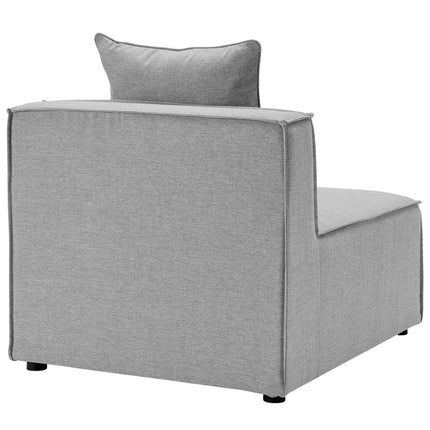 Modway EEI-4388 Saybrook 8-Piece Outdoor Patio Upholstered Sectional Sofa Modway