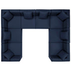 Navy / Upholstered