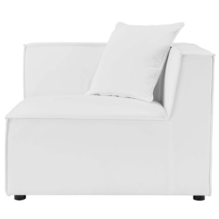 Modway EEI-4388 Saybrook 8-Piece Outdoor Patio Upholstered Sectional Sofa Modway