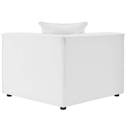 Modway EEI-4388 Saybrook 8-Piece Outdoor Patio Upholstered Sectional Sofa Modway