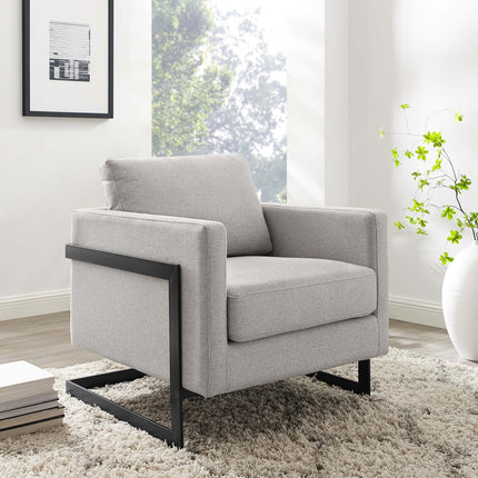Modway EEI-4391 Posse Upholstered Fabric Accent Chair Modway