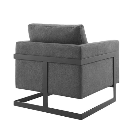 Modway EEI-4391 Posse Upholstered Fabric Accent Chair Modway