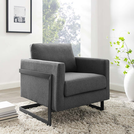 Modway EEI-4391 Posse Upholstered Fabric Accent Chair Modway
