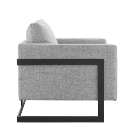 Modway EEI-4391 Posse Upholstered Fabric Accent Chair Modway