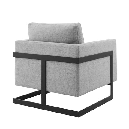 Modway EEI-4391 Posse Upholstered Fabric Accent Chair Modway