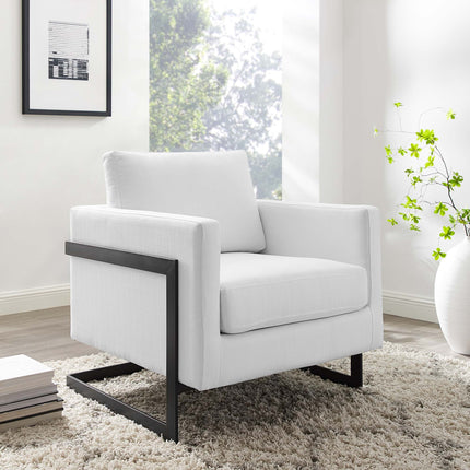 Modway EEI-4391 Posse Upholstered Fabric Accent Chair Modway
