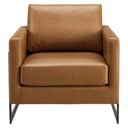 Modway EEI-4392 Posse Vegan Leather Accent Chair Modway