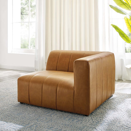 Modway EEI-4395 Bartlett Vegan Leather Right-Arm Chair Modway