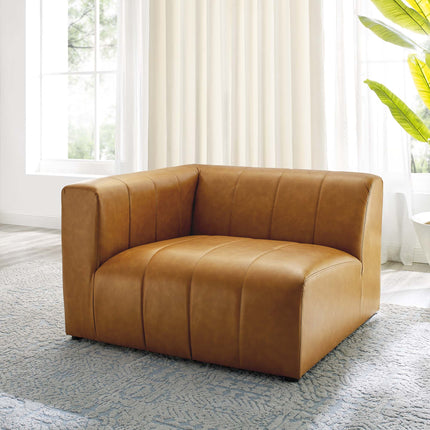Modway EEI-4397 Bartlett Vegan Leather Left-Arm Chair Modway