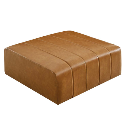 Modway EEI-4401 Bartlett Vegan Leather Ottoman Modway