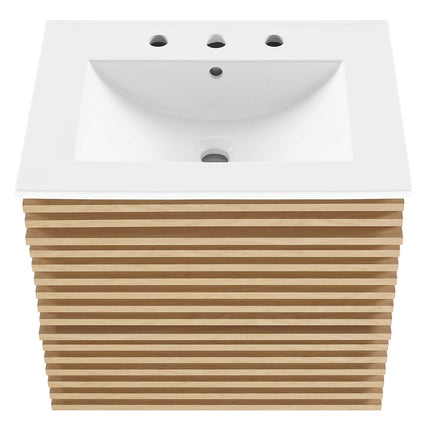 Modway EEI-4433 Render 24" Wall-Mount Bathroom Vanity Modway