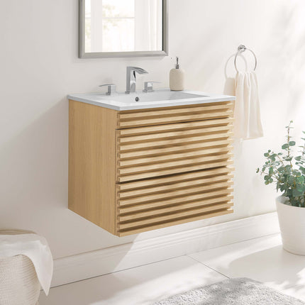 Modway EEI-4433 Render 24" Wall-Mount Bathroom Vanity Modway