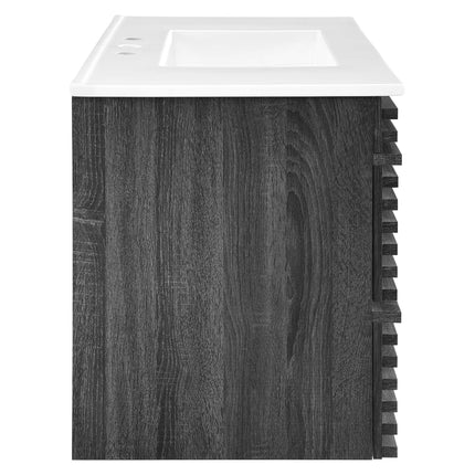 Modway EEI-4436 Render 36" Wall-Mount Bathroom Vanity Modway