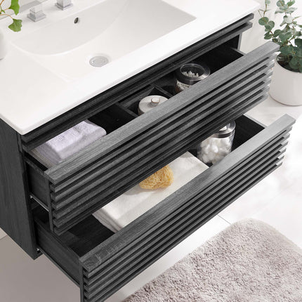 Modway EEI-4436 Render 36" Wall-Mount Bathroom Vanity Modway