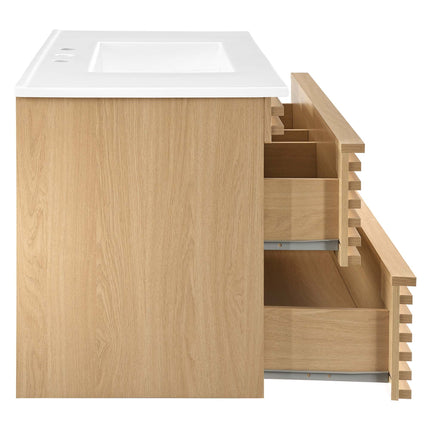 Modway EEI-4436 Render 36" Wall-Mount Bathroom Vanity Modway