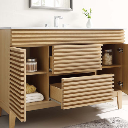 Modway EEI-4439 Render 48" Single Sink Bathroom Vanity Modway