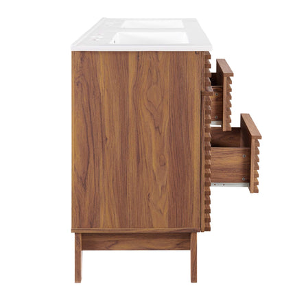 Modway EEI-4441 Render 48" Double Sink Bathroom Vanity Modway