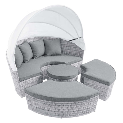 Modway EEI-4442 Scottsdale Canopy Outdoor Patio Daybed Modway
