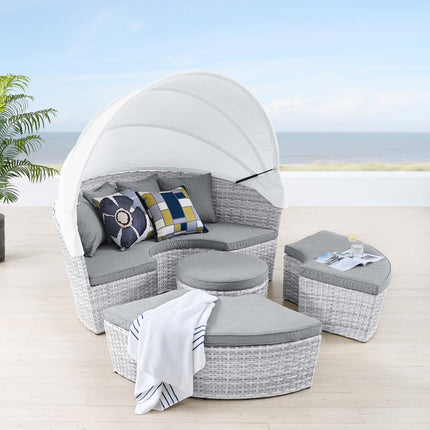 Modway EEI-4442 Scottsdale Canopy Outdoor Patio Daybed Modway