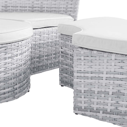 Modway EEI-4442 Scottsdale Canopy Outdoor Patio Daybed Modway