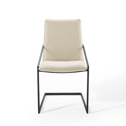 Modway EEI-4489 Pitch Upholstered Fabric Dining Armchair Set of 2 Modway