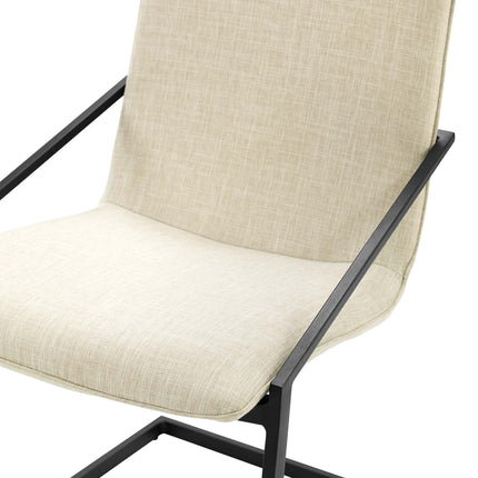 Modway EEI-4489 Pitch Upholstered Fabric Dining Armchair Set of 2 Modway