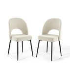 Black Beige / Upholstered Fabric