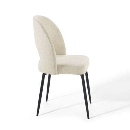 Modway EEI-4490 Rouse Upholstered Fabric Dining Side Chair Set of 2 Modway