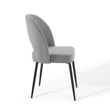 Modway EEI-4490 Rouse Upholstered Fabric Dining Side Chair Set of 2 Modway